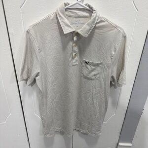 Vineyard Vines White Short Sleeve Polo